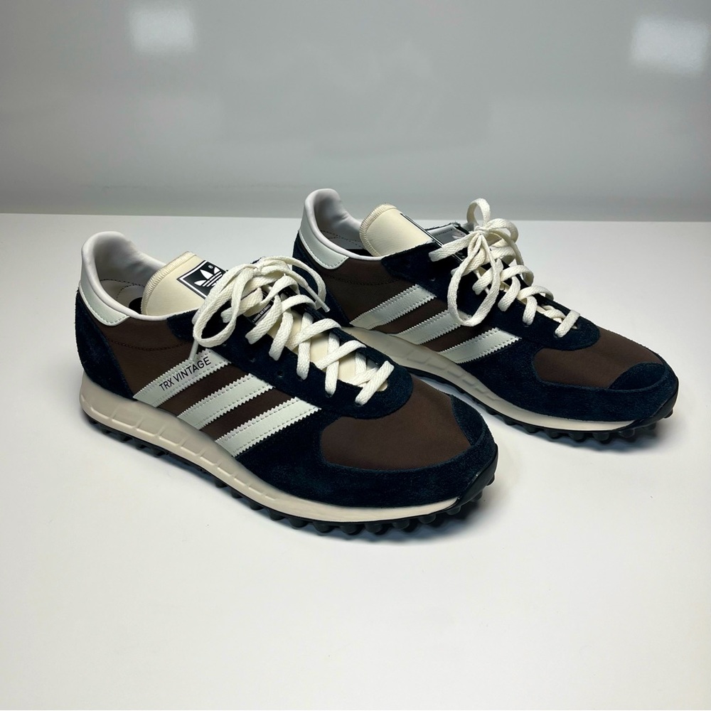 Adidas Men’s Trx Vintage Brown and Black Shoes | Size 8.5
